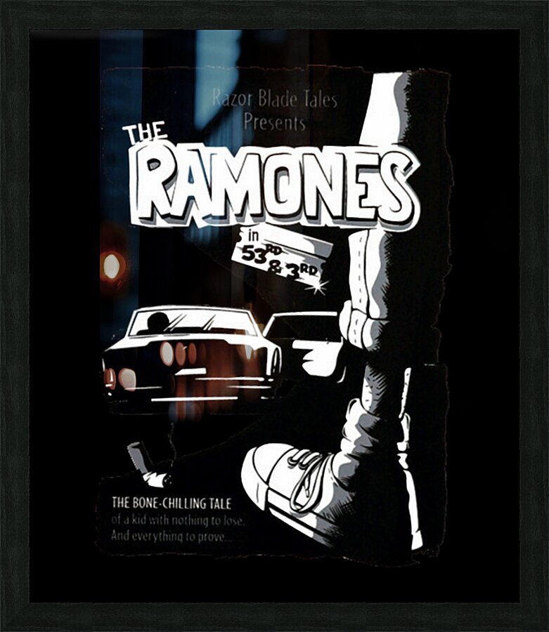 Ramones 58 Picture Frame print