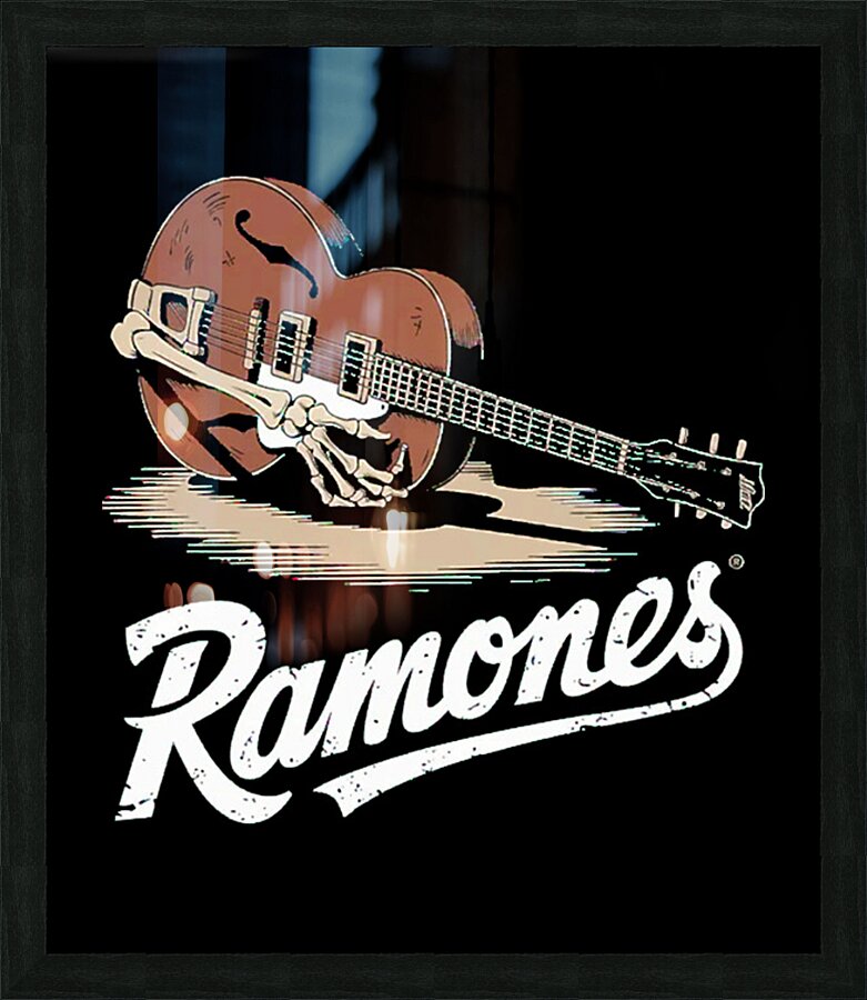 Ramones 60 Picture Frame print