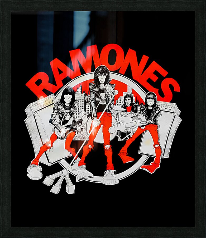 Ramones 61 Picture Frame print