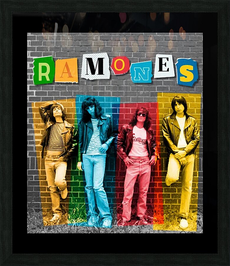 Ramones 62 Picture Frame print