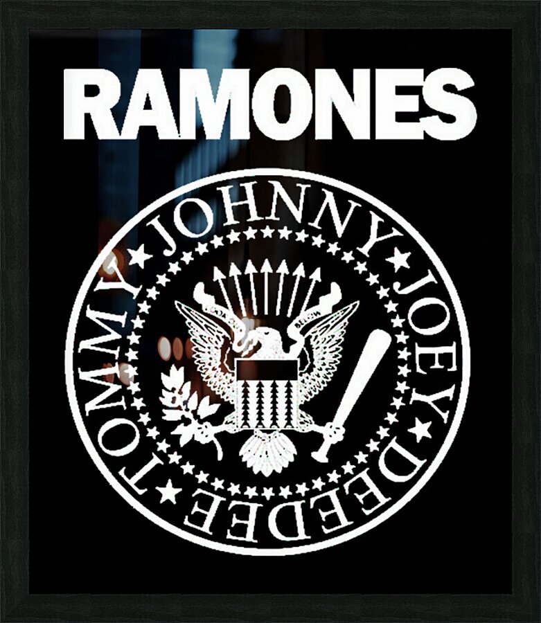 Ramones 65 Picture Frame print