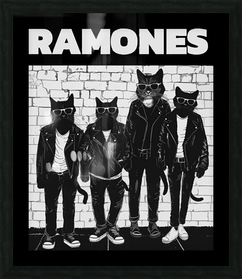 Ramones 66 Picture Frame print