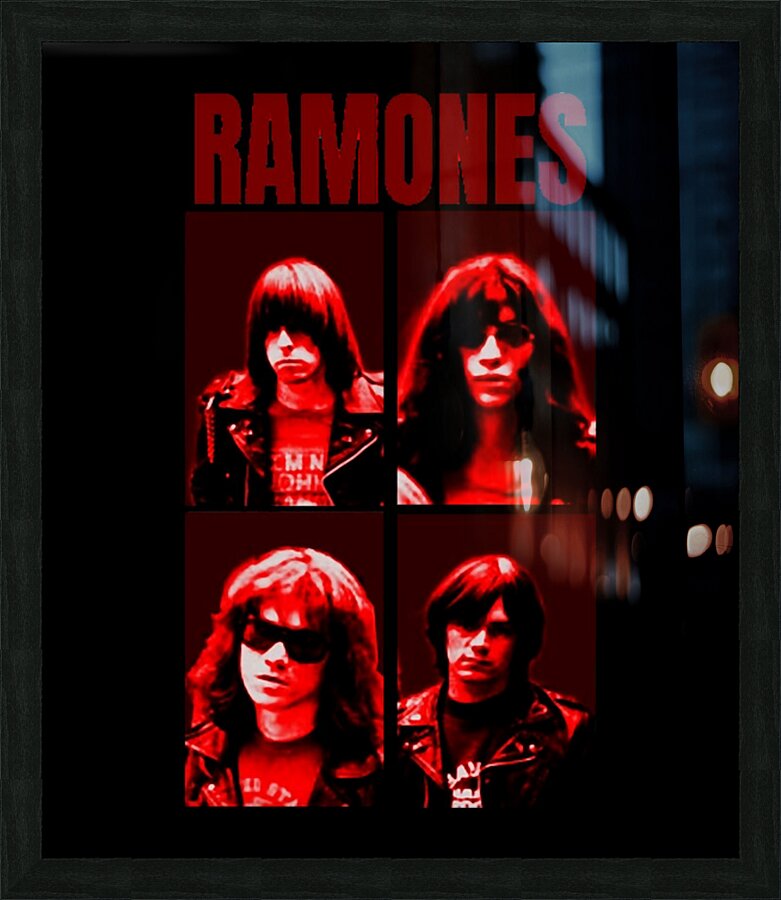 Ramones 68 Picture Frame print
