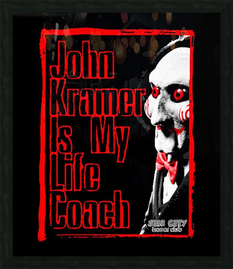Saw 7 Picture Frame print
