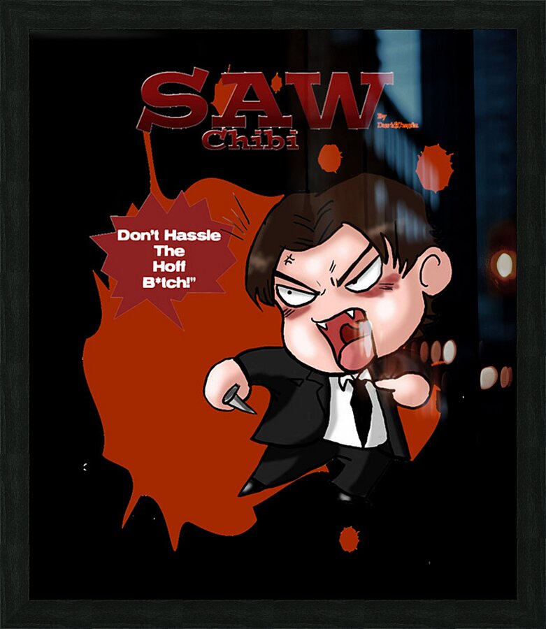 Saw 8 Picture Frame print