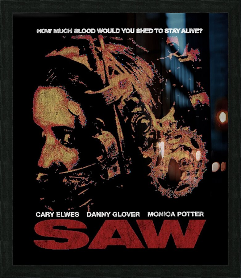 Saw 13 Picture Frame print