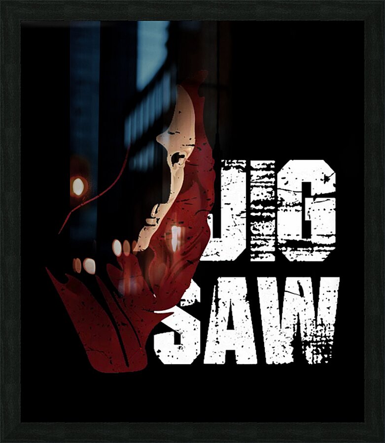 Saw 16 Picture Frame print