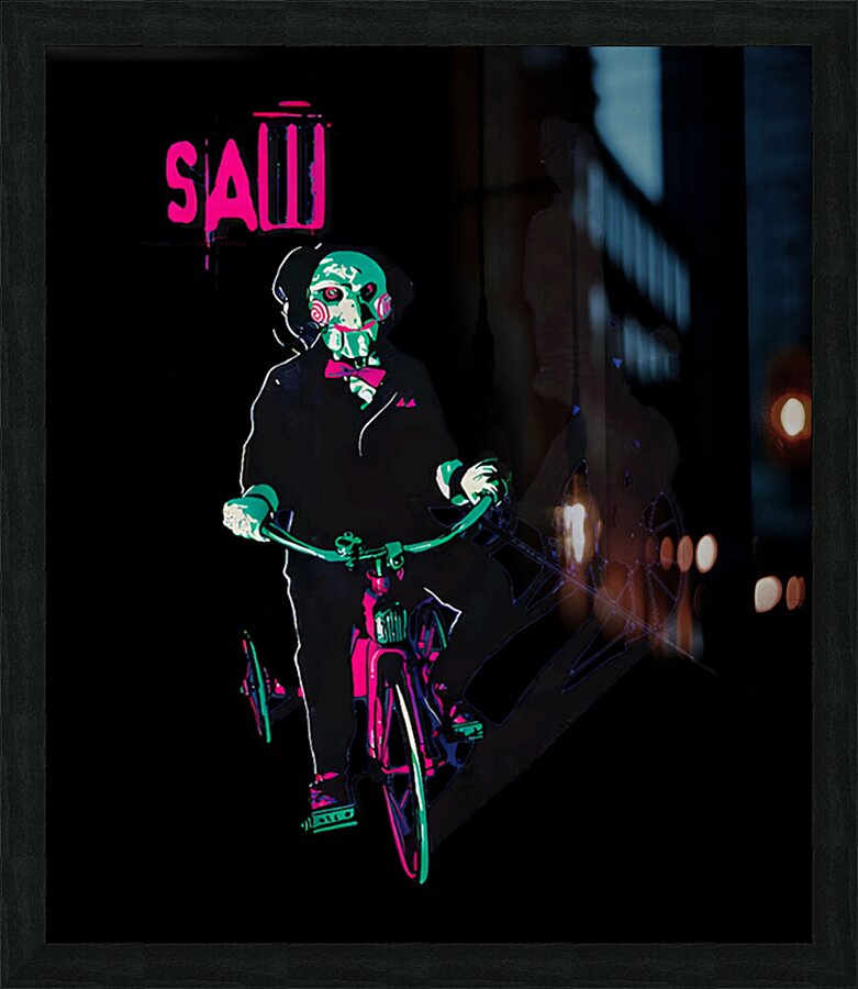 Saw 20 Picture Frame print