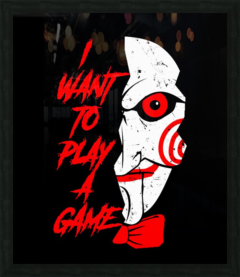 Saw 22 Picture Frame print