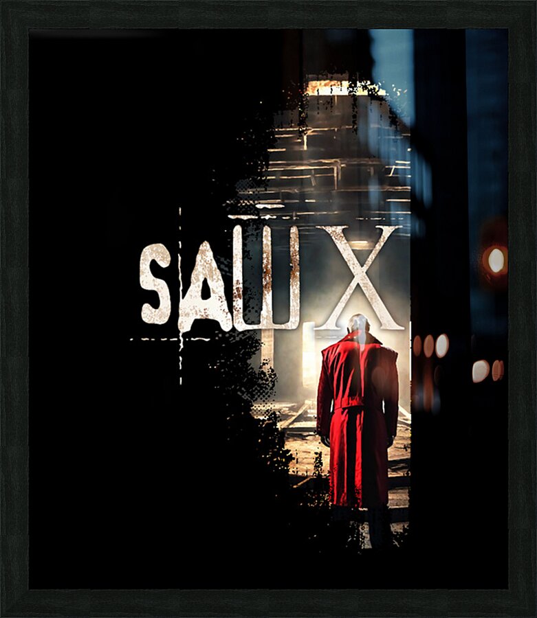 Saw 24 Picture Frame print