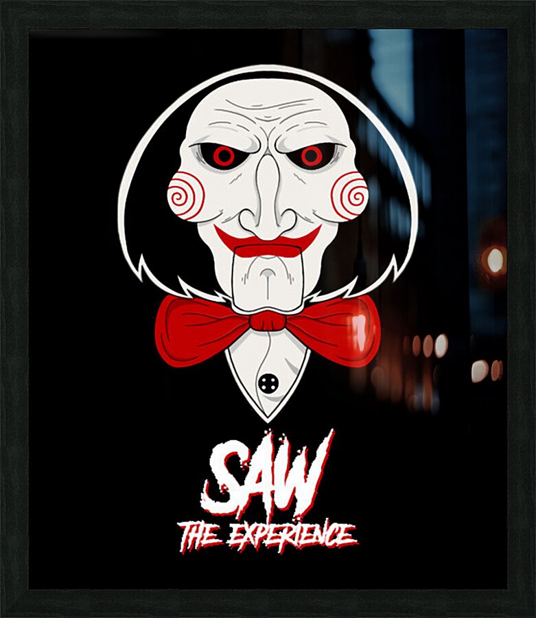 Saw 28 Picture Frame print