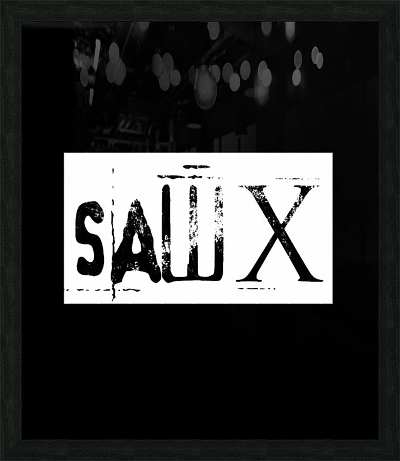 Saw 29 Picture Frame print