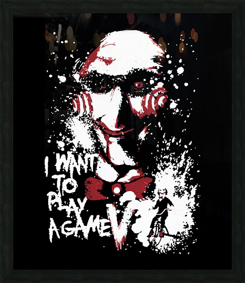Saw 30 Picture Frame print