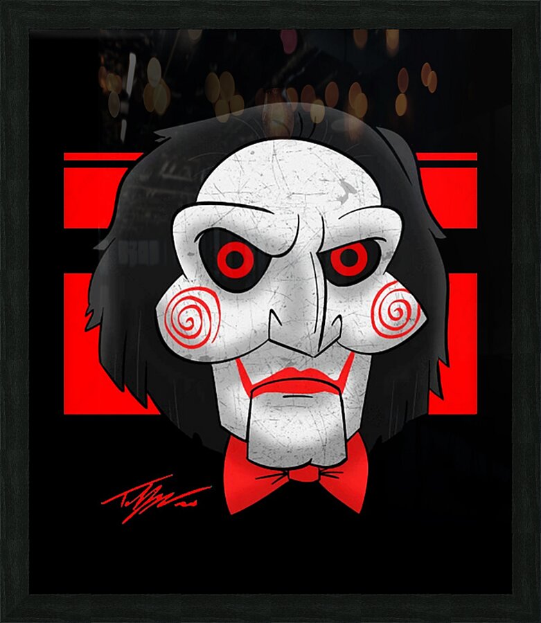 Saw 36 Picture Frame print
