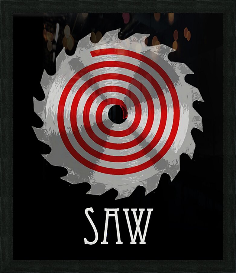 Saw 38 Picture Frame print