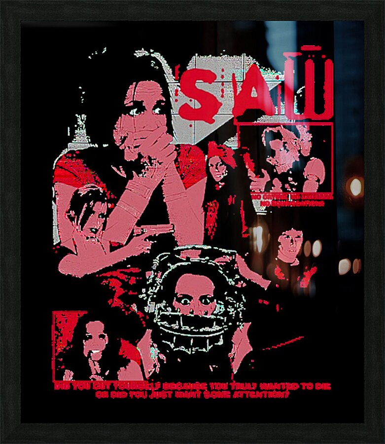Saw 41 Picture Frame print