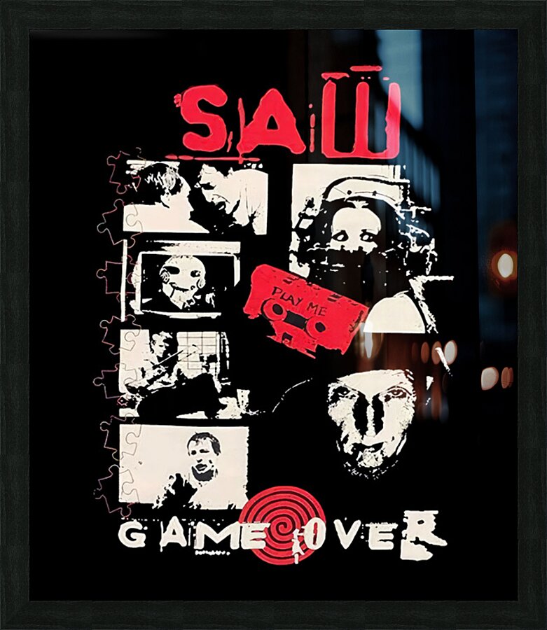 Saw 46 Picture Frame print
