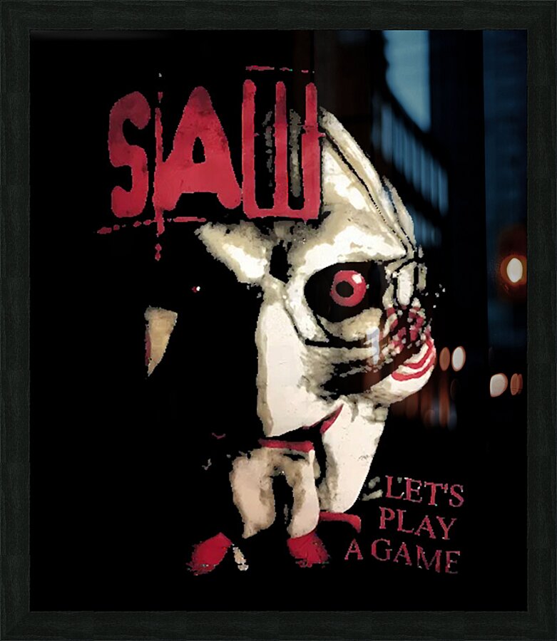 Saw 66 Picture Frame print