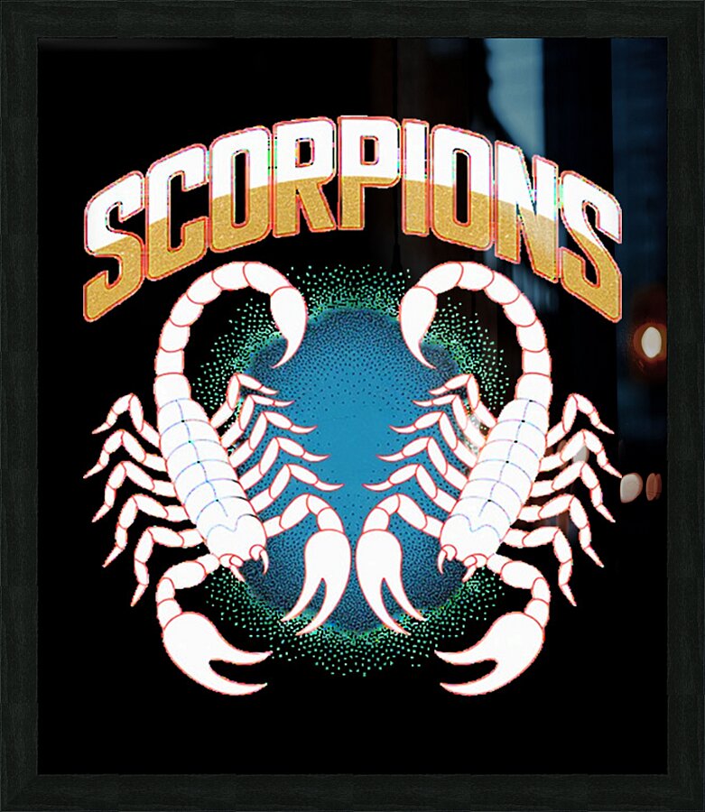 Scorpions 4 Picture Frame print