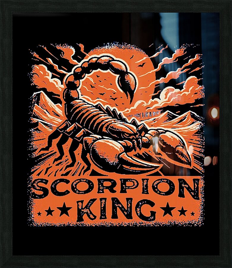 Scorpions 11 Picture Frame print