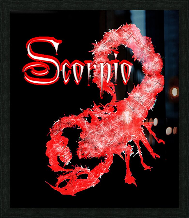 Scorpions 12 Picture Frame print