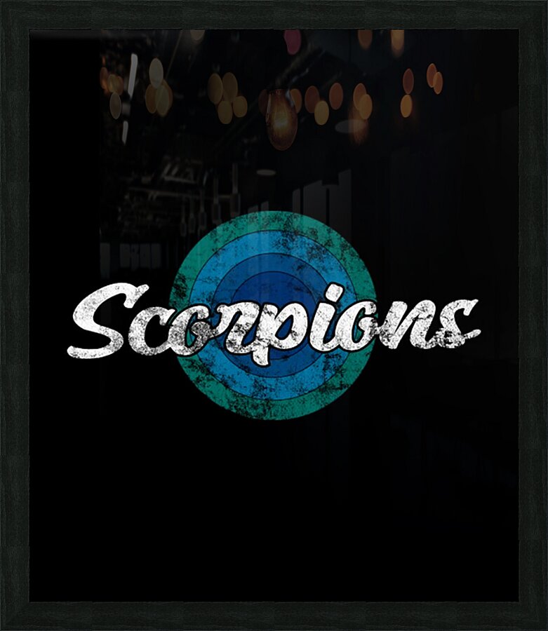 Scorpions 16 Picture Frame print