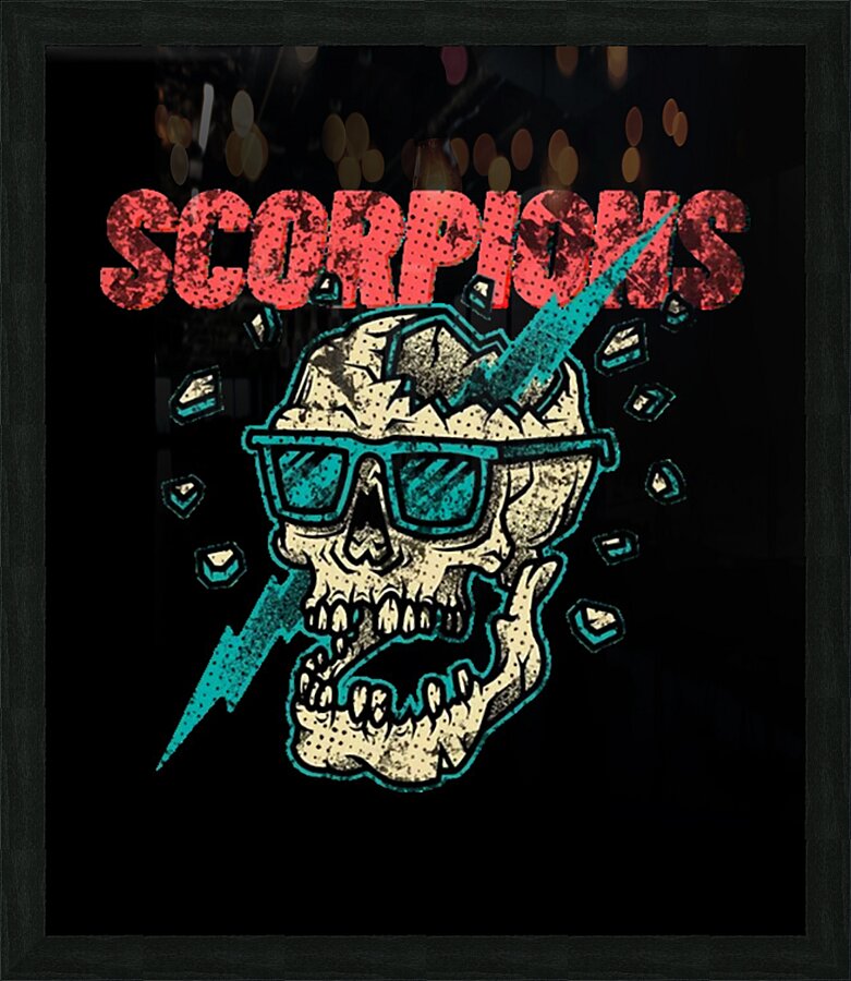 Scorpions 24 Picture Frame print