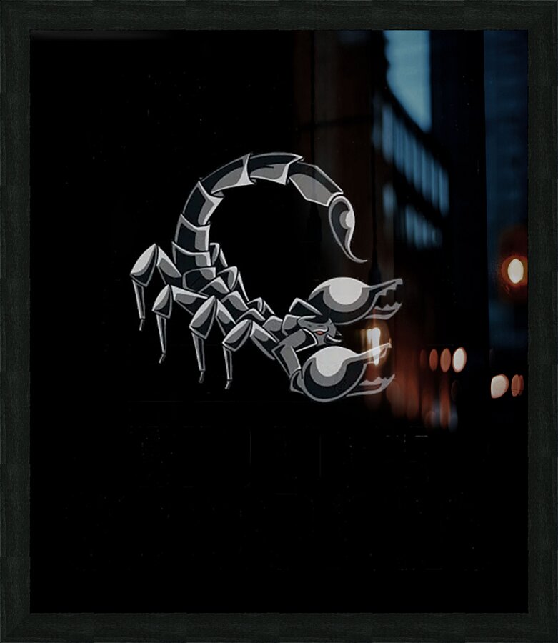 Scorpions 25 Picture Frame print