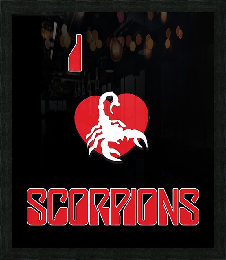 Scorpions 30 Picture Frame print