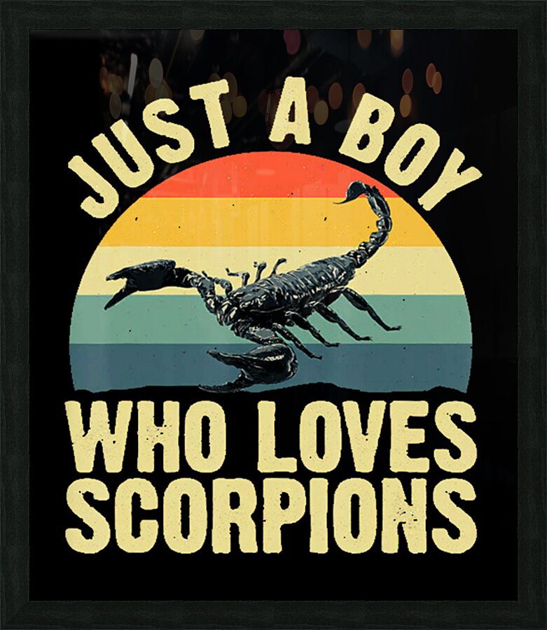 Scorpions 31 Picture Frame print