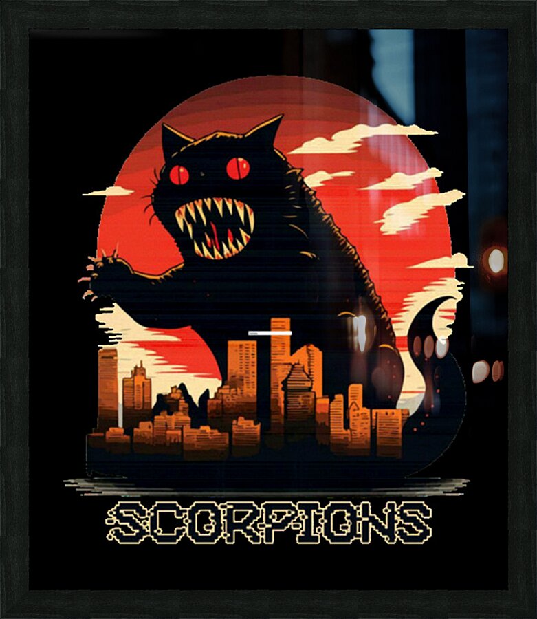 Scorpions 35 Picture Frame print