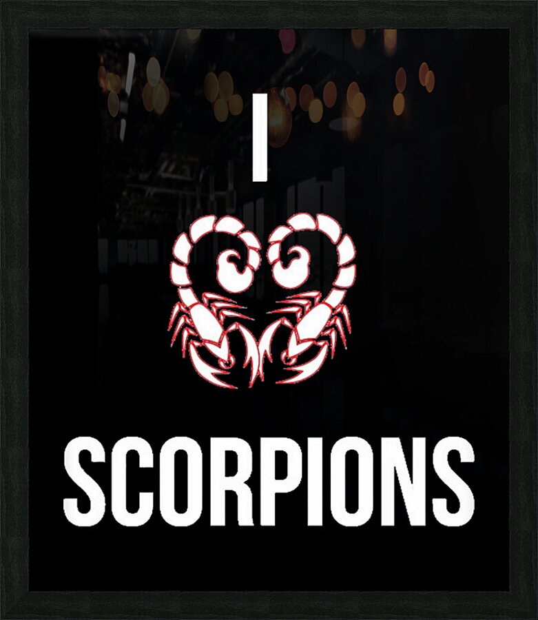 Scorpions 38 Picture Frame print