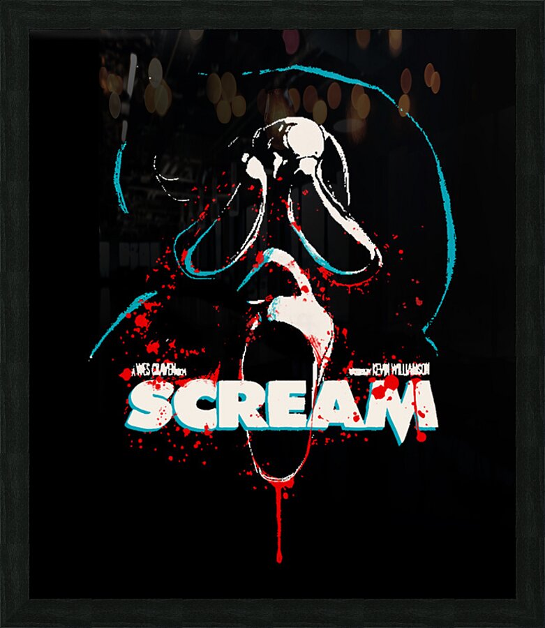 Scream 3 Picture Frame print