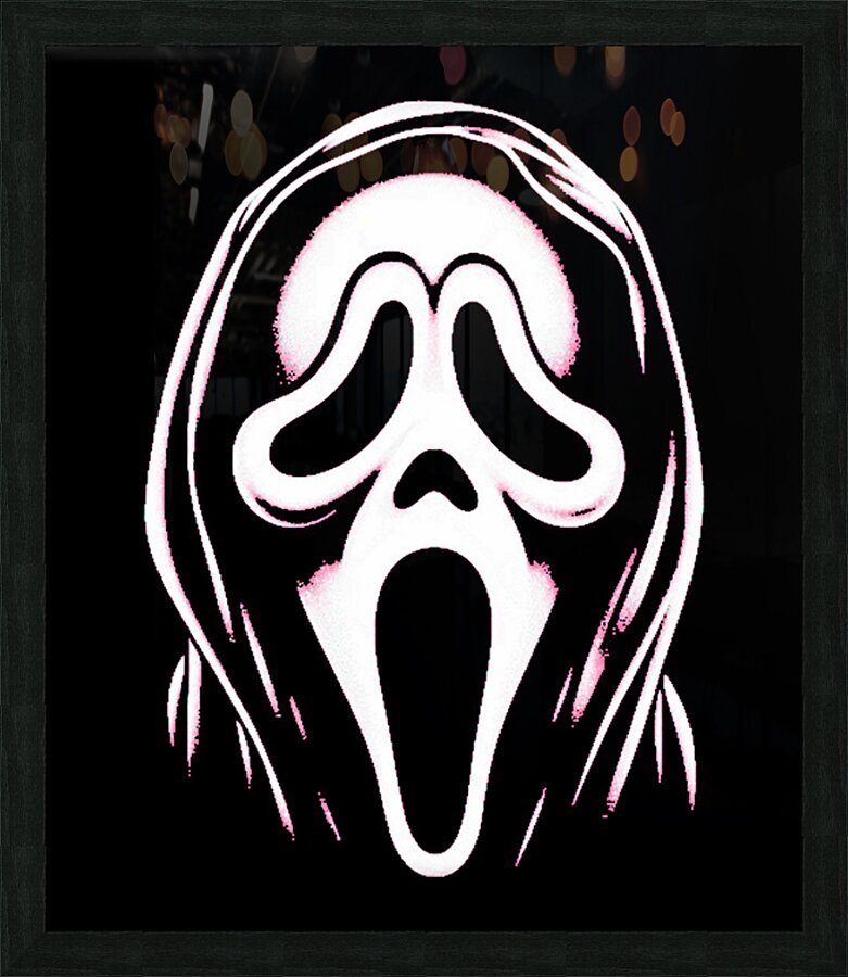 Scream 9 Picture Frame print