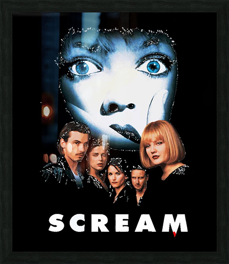 Scream 13 Picture Frame print
