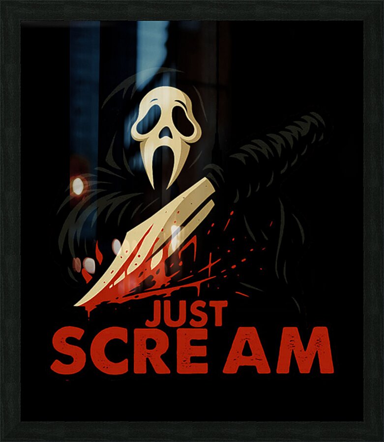 Scream 17 Picture Frame print