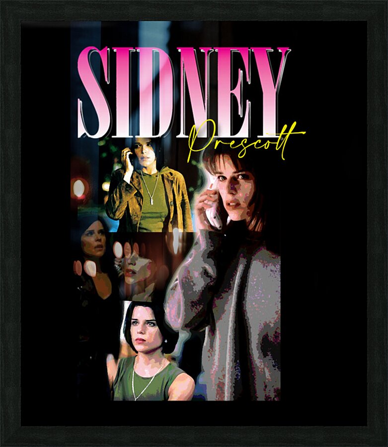 Scream 20 Picture Frame print