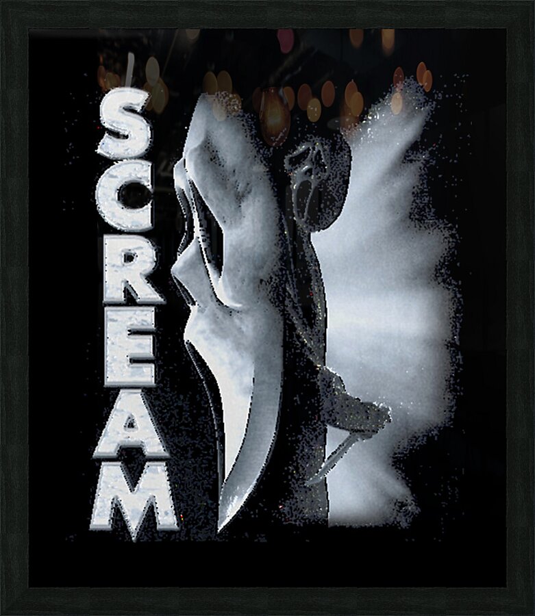 Scream 21 Picture Frame print