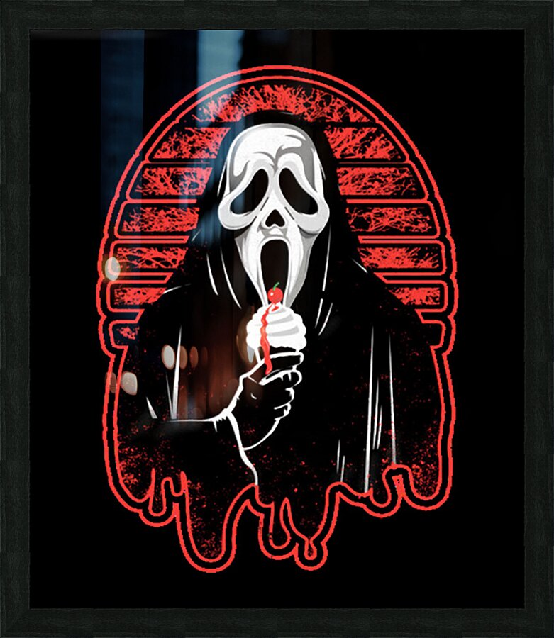 Scream 26 Picture Frame print