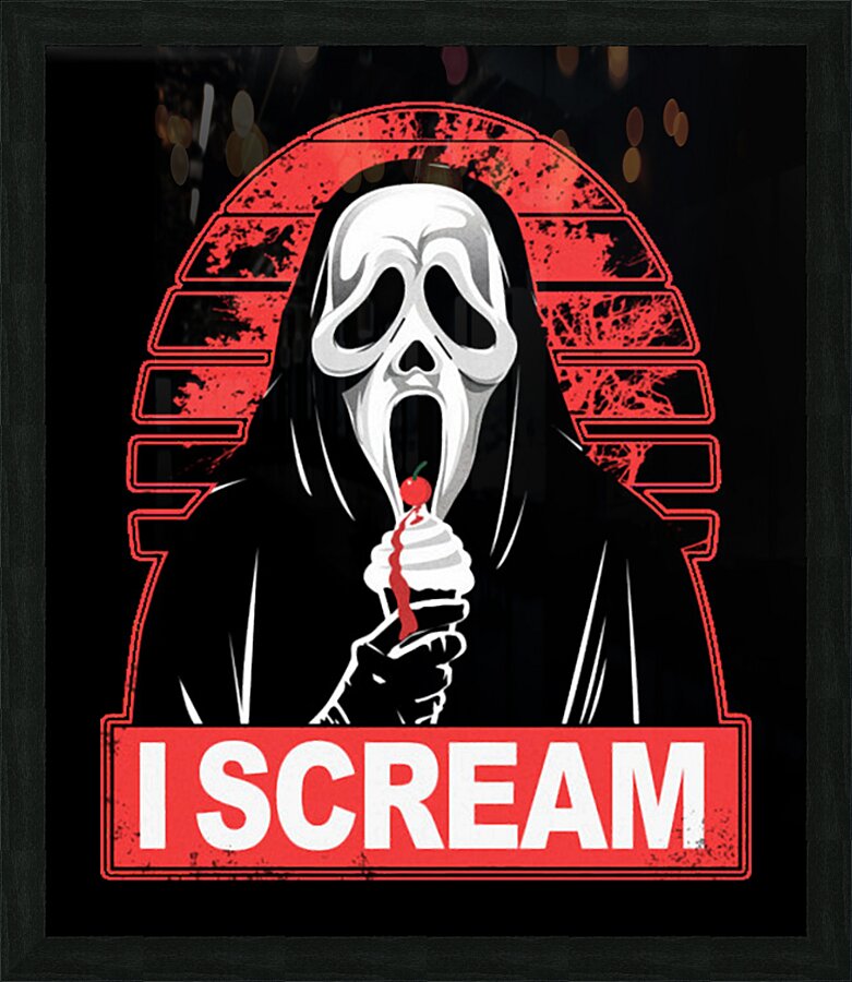 Scream 32 Picture Frame print