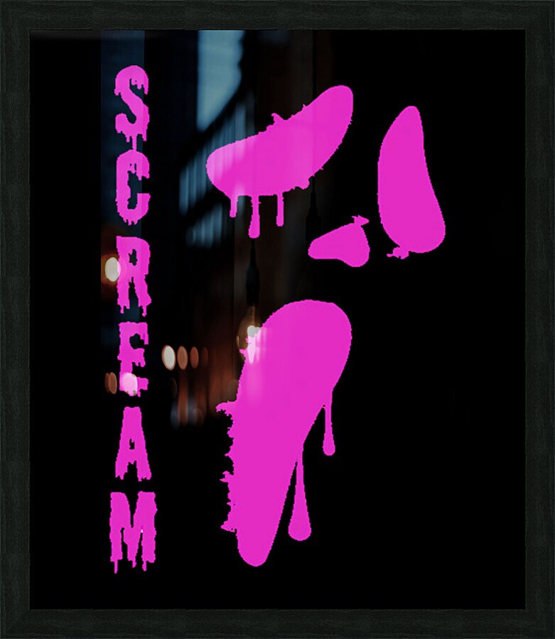 Scream 45 Picture Frame print
