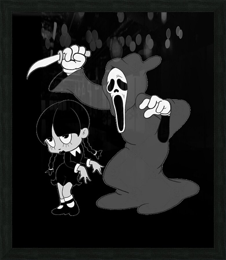 Scream 52 Picture Frame print