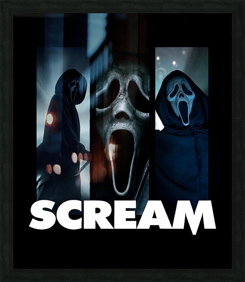 Scream 53 Picture Frame print