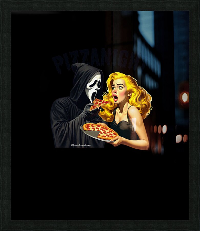 Scream 54 Picture Frame print
