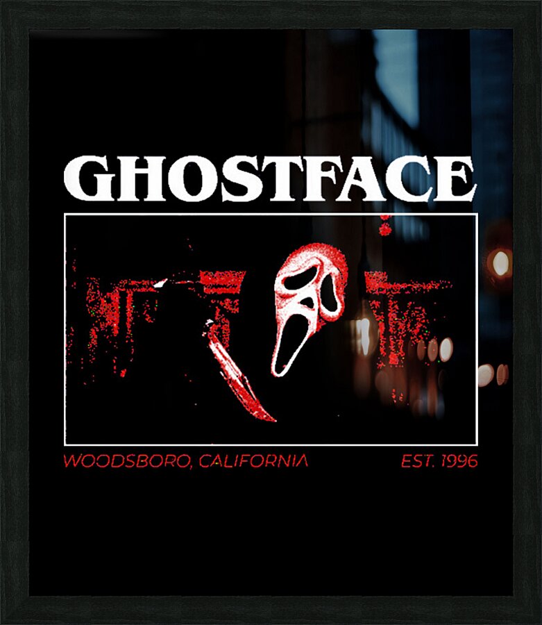 Scream 57 Picture Frame print