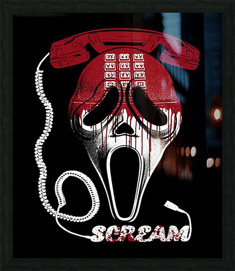 Scream 58 Picture Frame print
