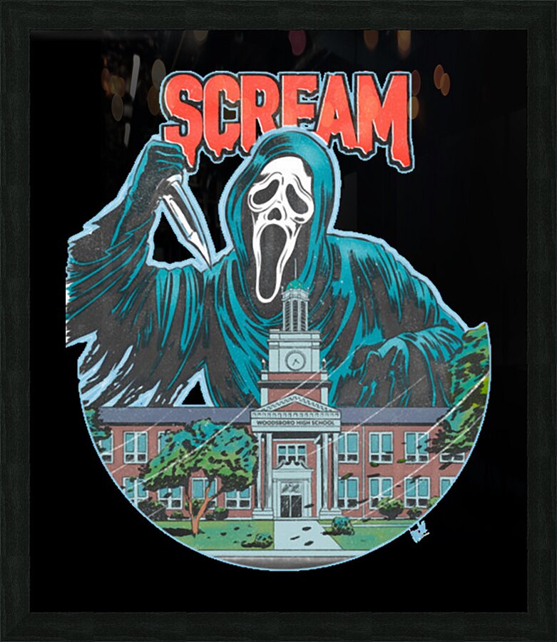 Scream 59 Picture Frame print