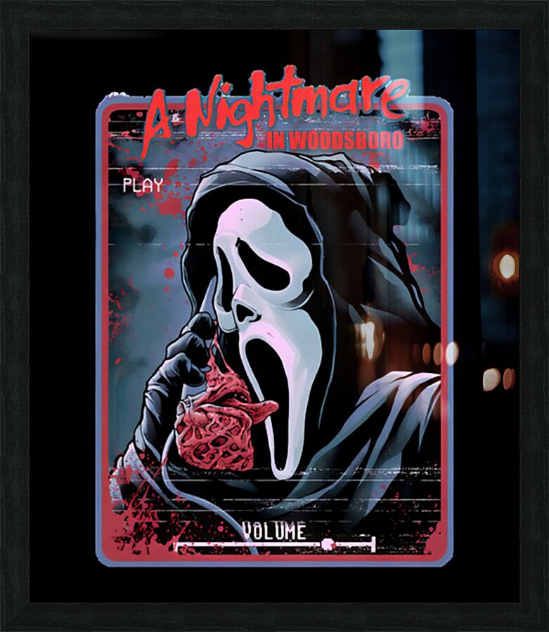 Scream 4 Picture Frame print