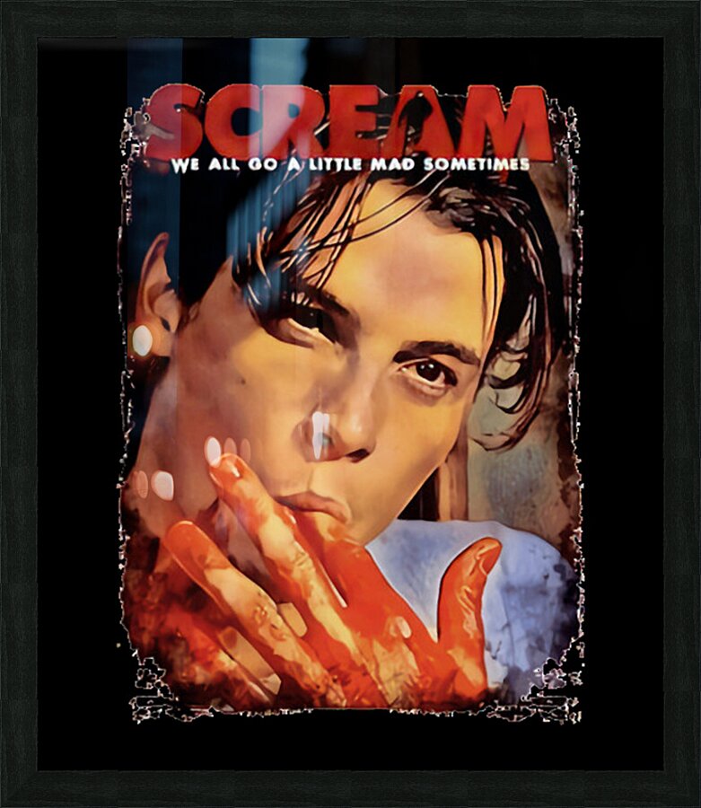 Scream 6 Picture Frame print