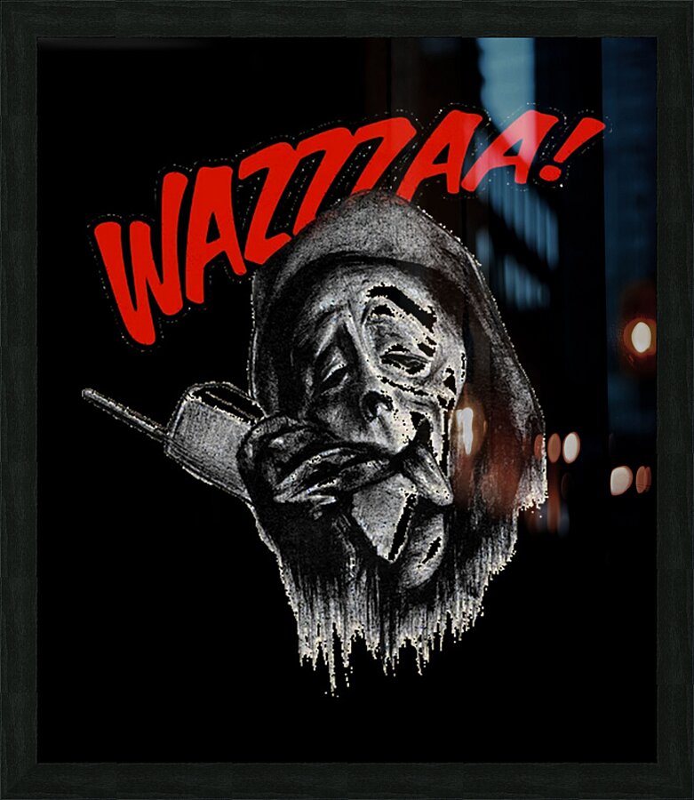 Scream 7 Picture Frame print